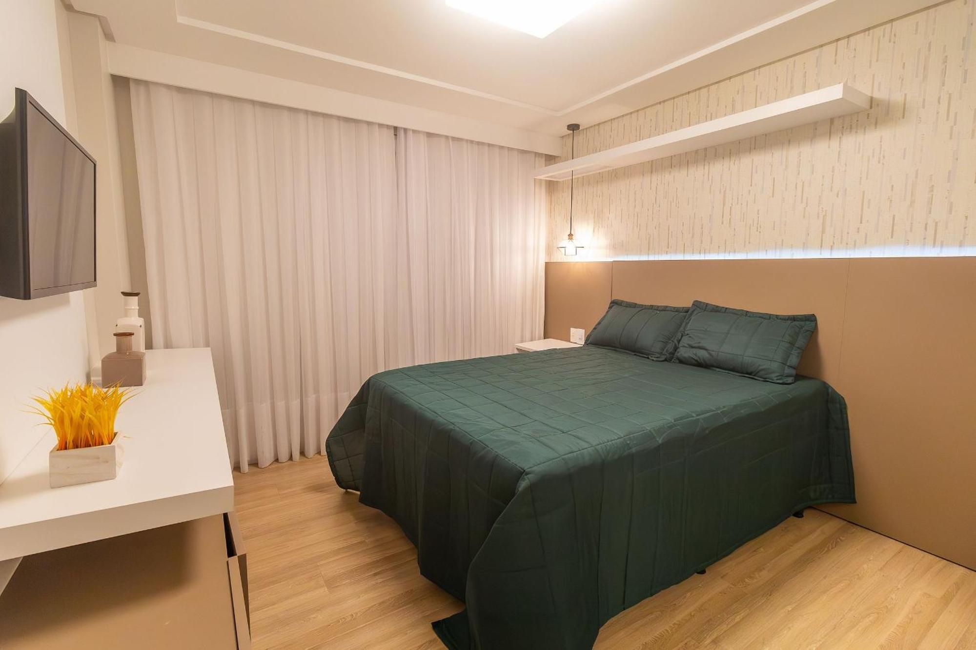 Varandas Do Atlantico 101A - Excelente Apartamento Em Condominio De Luxo A Beira Mar - Piscina Climatizada - Academia - Bombinhas Exteriér fotografie