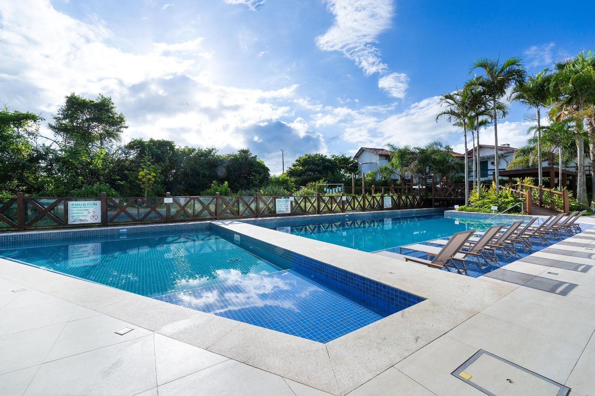 Varandas Do Atlantico 101A - Excelente Apartamento Em Condominio De Luxo A Beira Mar - Piscina Climatizada - Academia - Bombinhas Exteriér fotografie