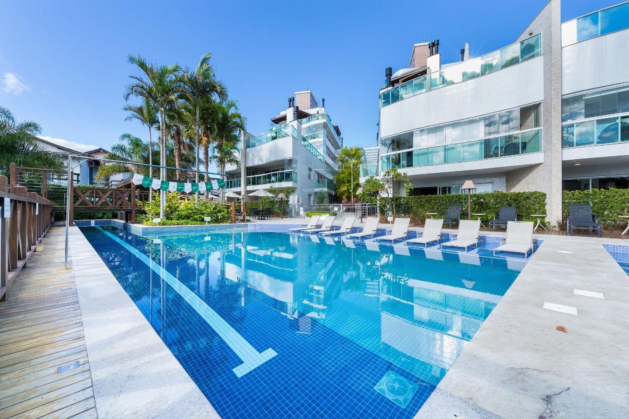 Varandas Do Atlantico 101A - Excelente Apartamento Em Condominio De Luxo A Beira Mar - Piscina Climatizada - Academia - Bombinhas Exteriér fotografie