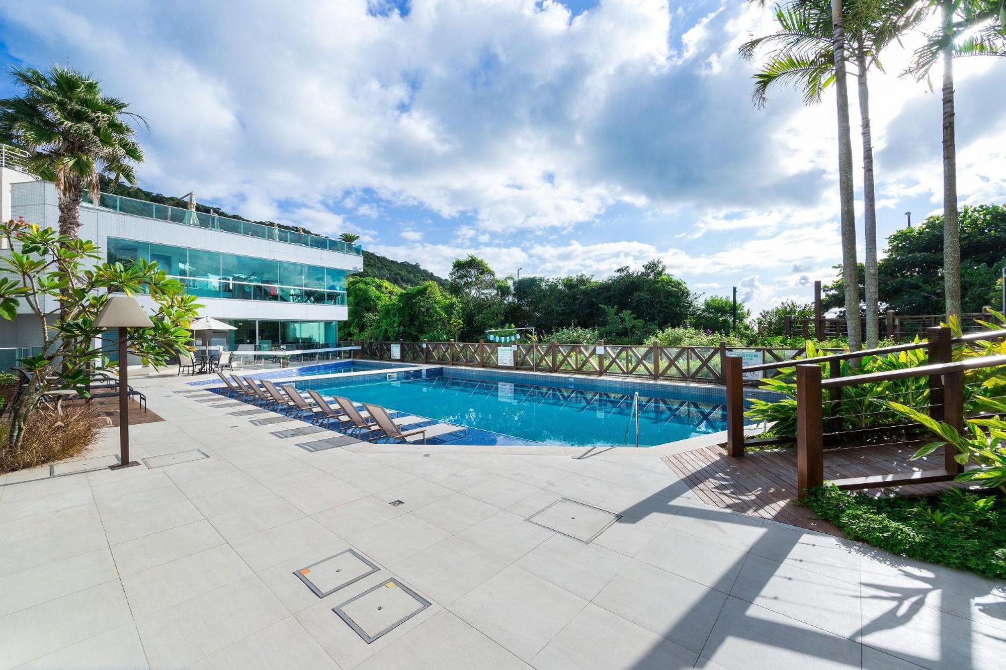 Varandas Do Atlantico 101A - Excelente Apartamento Em Condominio De Luxo A Beira Mar - Piscina Climatizada - Academia - Bombinhas Exteriér fotografie