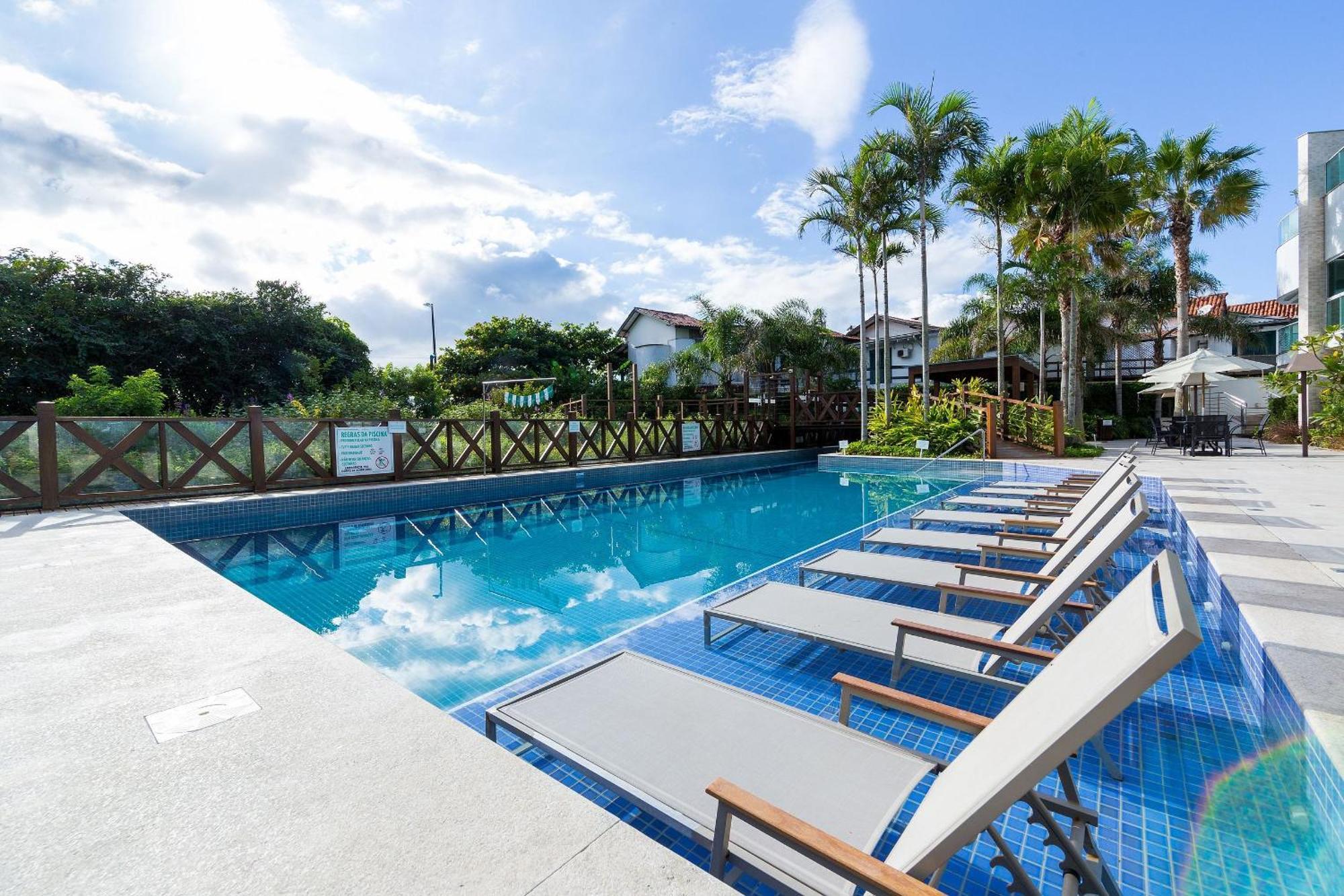 Varandas Do Atlantico 101A - Excelente Apartamento Em Condominio De Luxo A Beira Mar - Piscina Climatizada - Academia - Bombinhas Exteriér fotografie