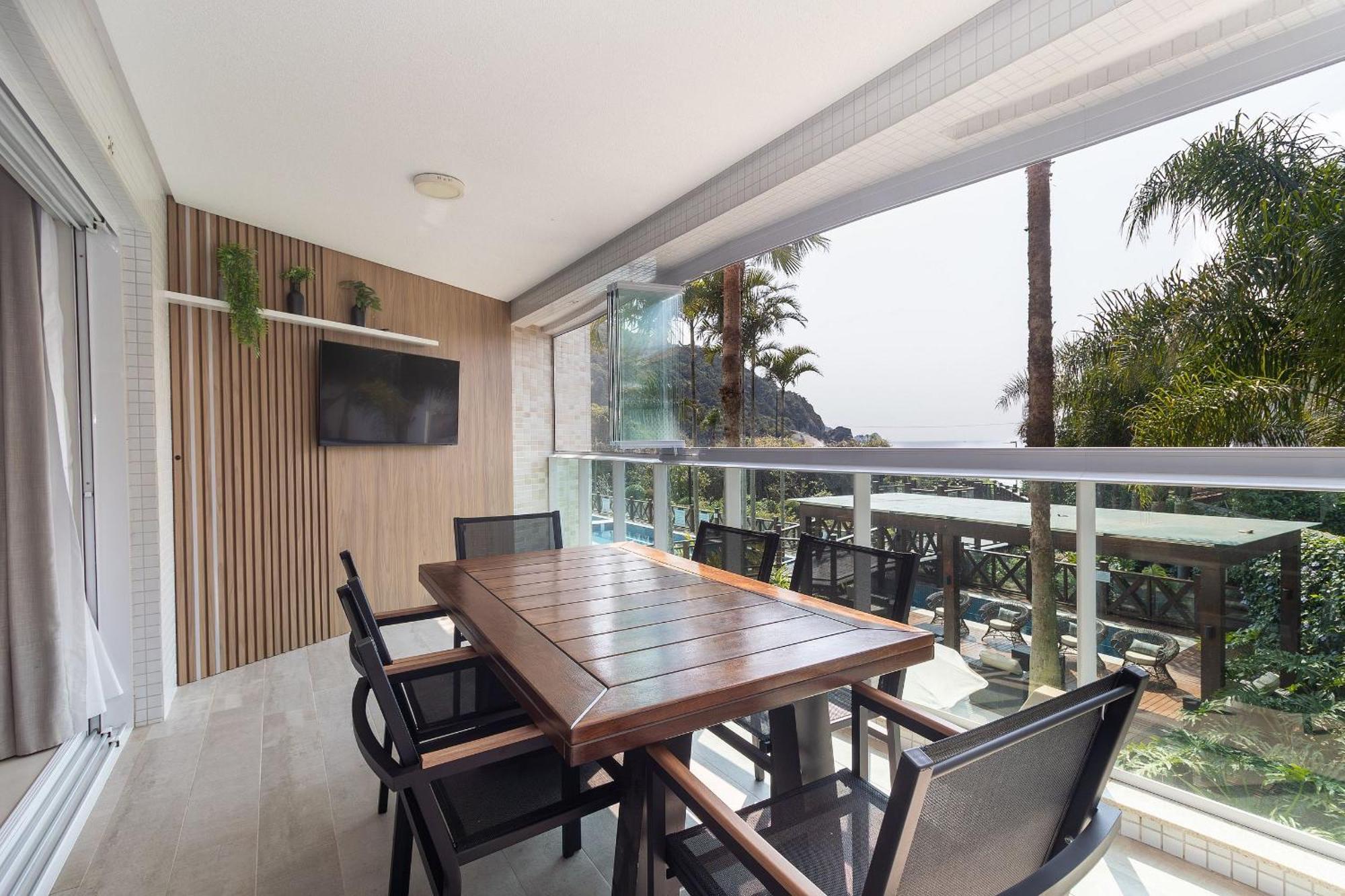 Varandas Do Atlantico 101A - Excelente Apartamento Em Condominio De Luxo A Beira Mar - Piscina Climatizada - Academia - Bombinhas Exteriér fotografie