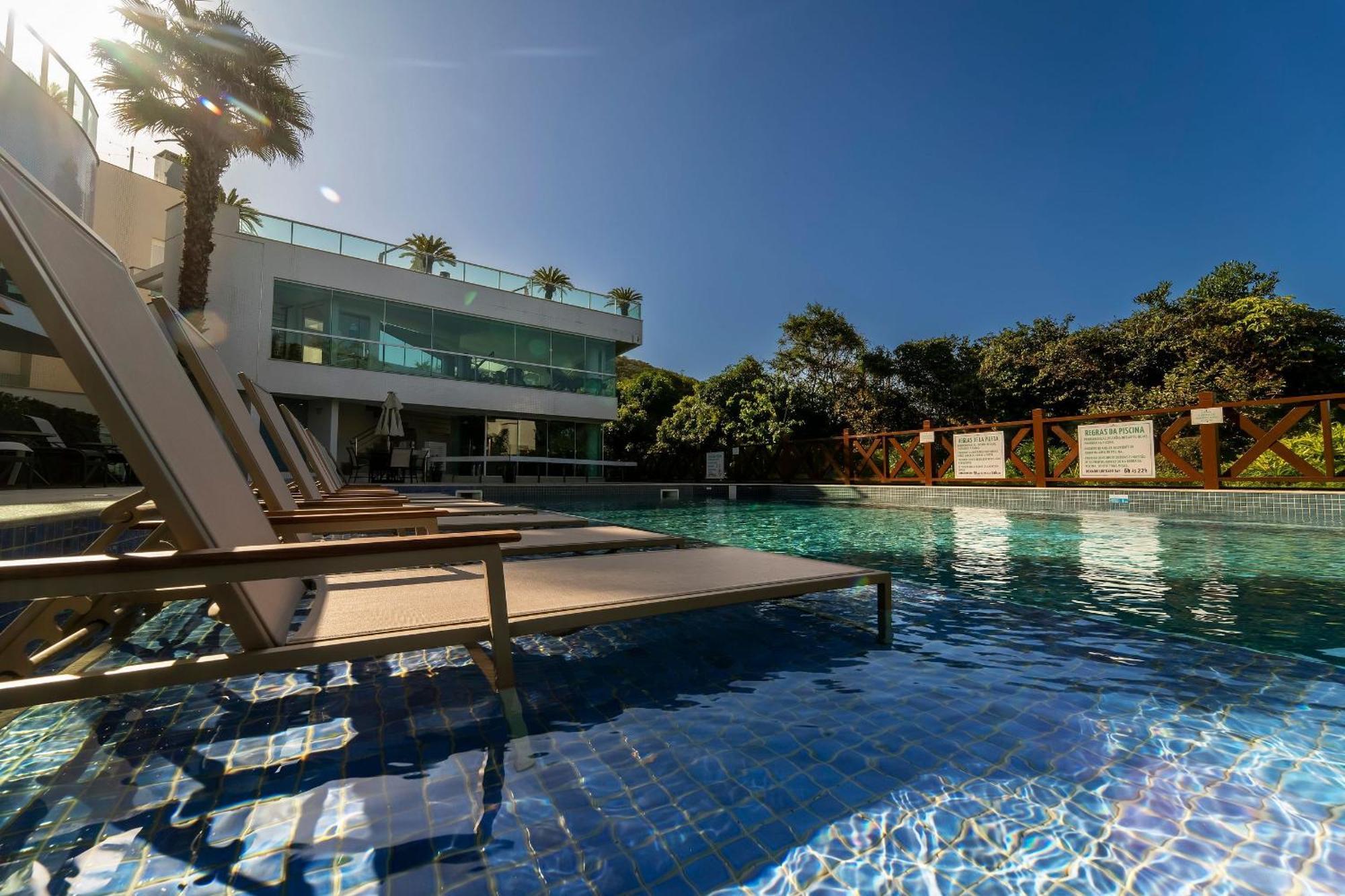 Varandas Do Atlantico 101A - Excelente Apartamento Em Condominio De Luxo A Beira Mar - Piscina Climatizada - Academia - Bombinhas Exteriér fotografie