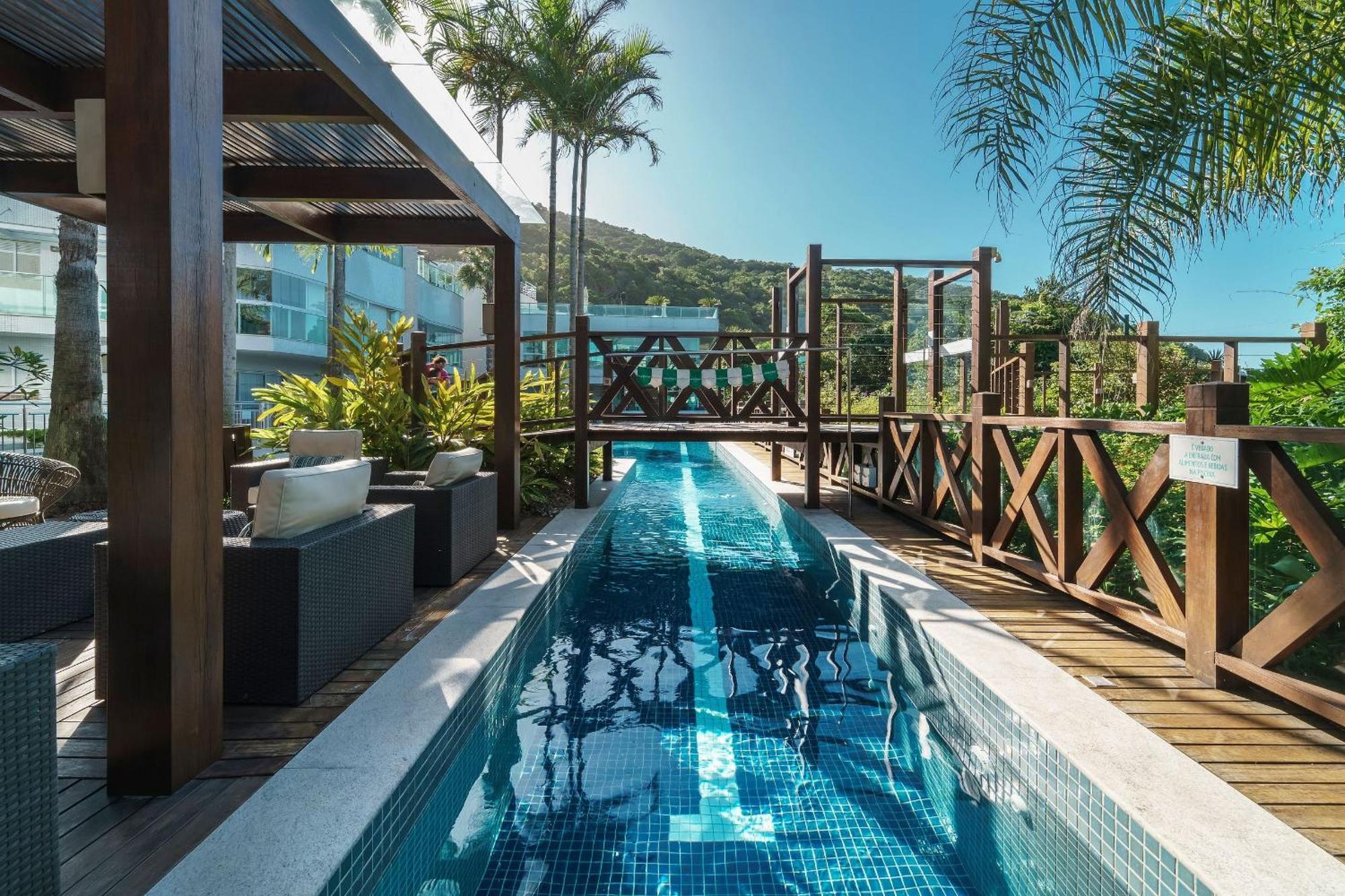 Varandas Do Atlantico 101A - Excelente Apartamento Em Condominio De Luxo A Beira Mar - Piscina Climatizada - Academia - Bombinhas Exteriér fotografie