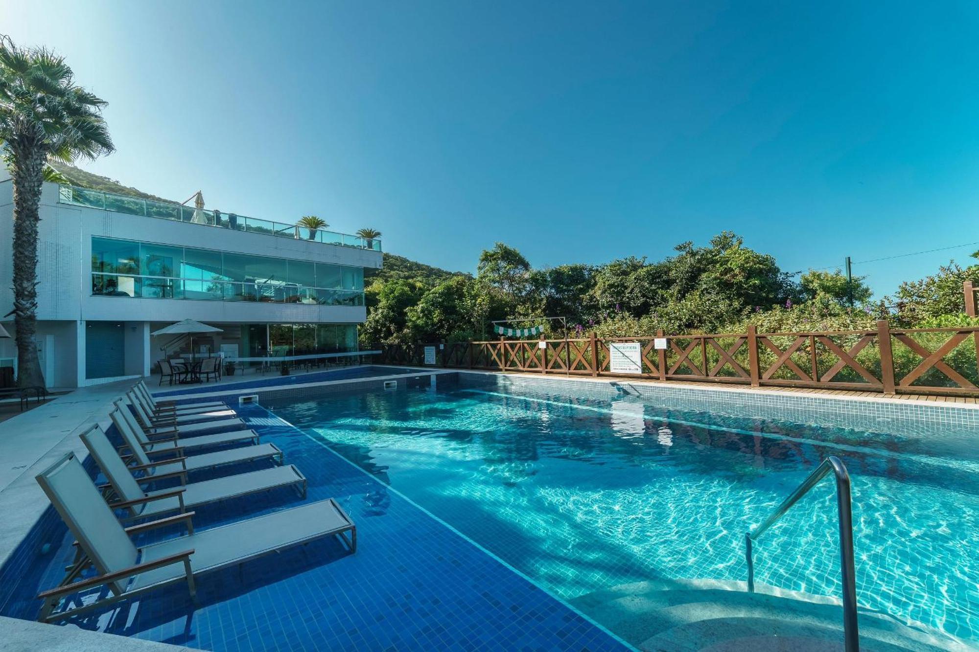 Varandas Do Atlantico 101A - Excelente Apartamento Em Condominio De Luxo A Beira Mar - Piscina Climatizada - Academia - Bombinhas Exteriér fotografie
